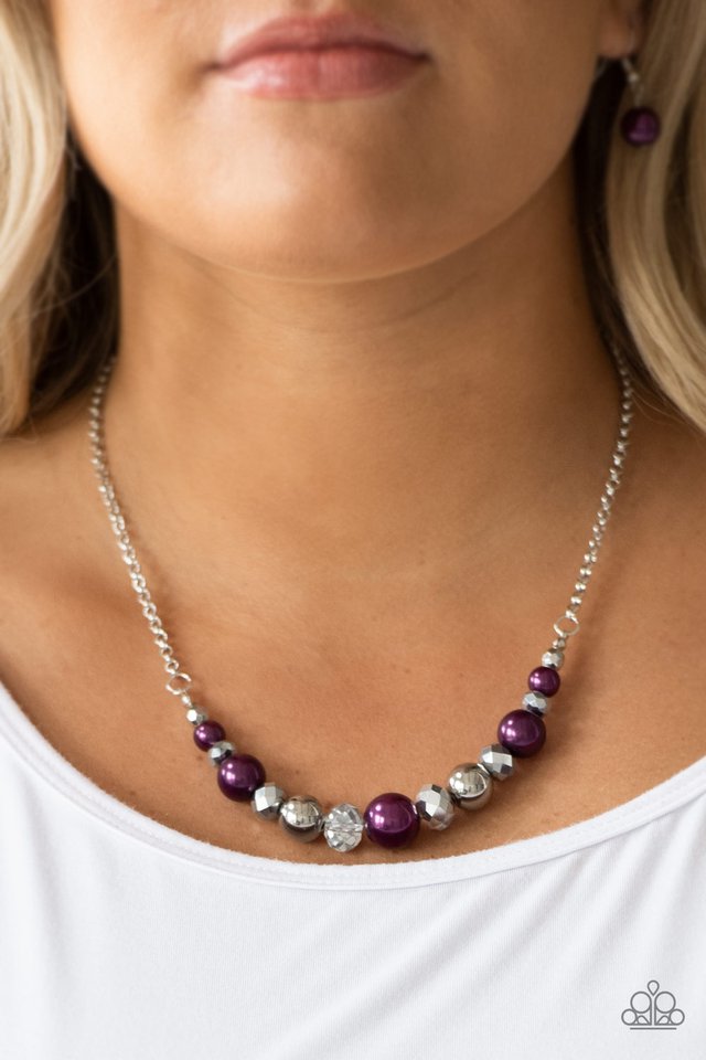 The big leaguer black shop necklace paparazzi