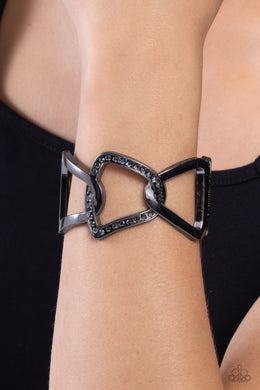 Alternative Attitude - Black Bracelet - Paparazzi Accessories