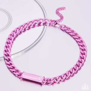 Urban Royalty - Pink Necklace - Paparazzi Accessories