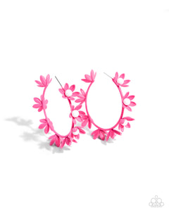 flower-vine-pink-earrings-paparazzi-accessories