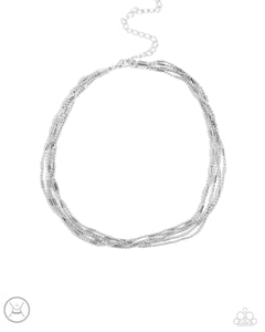 monochromatic-marvel-silver-necklace-paparazzi-accessories