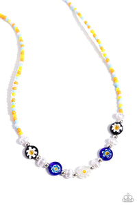 trendy-tutor-yellow-necklace-paparazzi-accessories