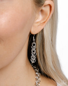 Industrial Influence - Silver Necklace - Paparazzi Accessories