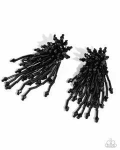 congratulatory-charm-black-post earrings-paparazzi-accessories