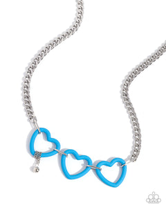 heart-homage-blue-necklace-paparazzi-accessories