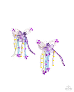 japanese-blossoms-purple-post earrings-paparazzi-accessories