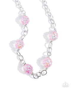 gentle-glass-pink-necklace-paparazzi-accessories