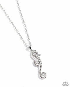 sparkling-seahorse-silver-necklace-paparazzi-accessories