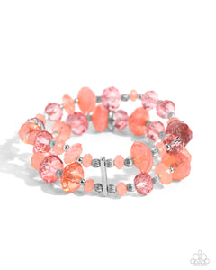 faceted-fairy-tale-orange-bracelet-paparazzi-accessories