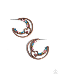 sympathetic-sweetheart-copper-earrings-paparazzi-accessories