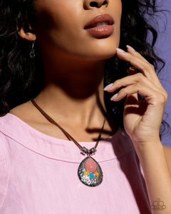 Admirably Artisan - Pink Necklace - Paparazzi Accessories