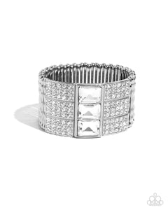 dramatic-diva-white-bracelet-paparazzi-accessories