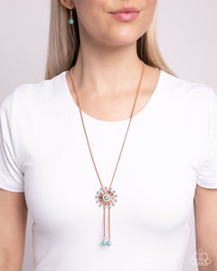 Desert Dalliance - Copper Necklace - Paparazzi Accessories