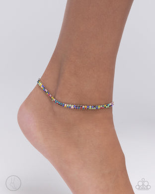 Adorable Anklet - Multi Anklet - Paparazzi Accessories