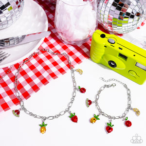 Fruity Feature - Multi Bracelet - Paparazzi Accessories