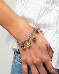 Fruity Feature - Multi Bracelet - Paparazzi Accessories