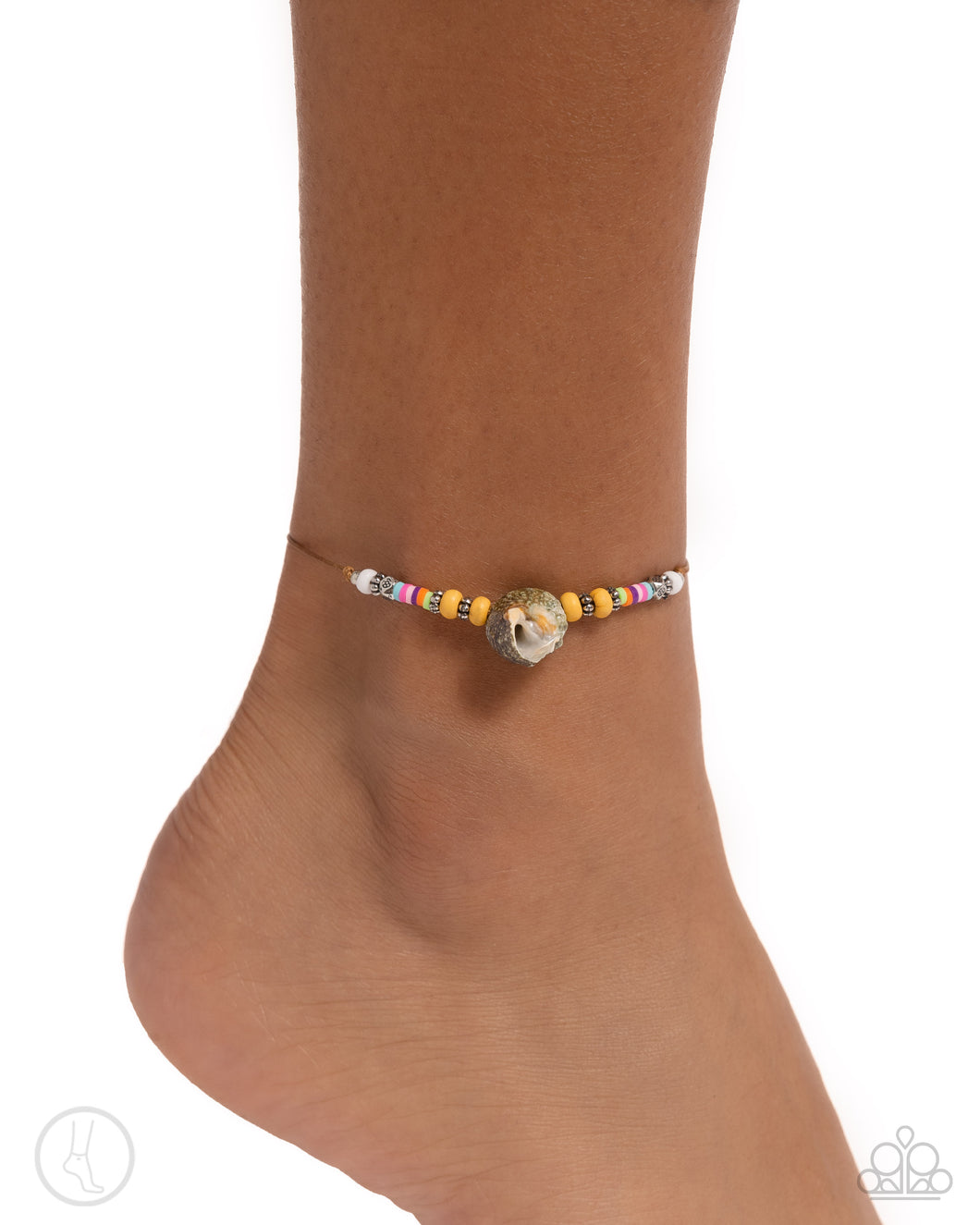 Break the SHELL - Multi Anklet - Paparazzi Accessories