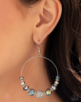 Ignited Intent - Silver Earrings - Paparazzi Accessories