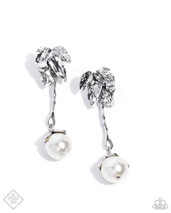 nod-to-the-classics-white-post earrings-paparazzi-accessories