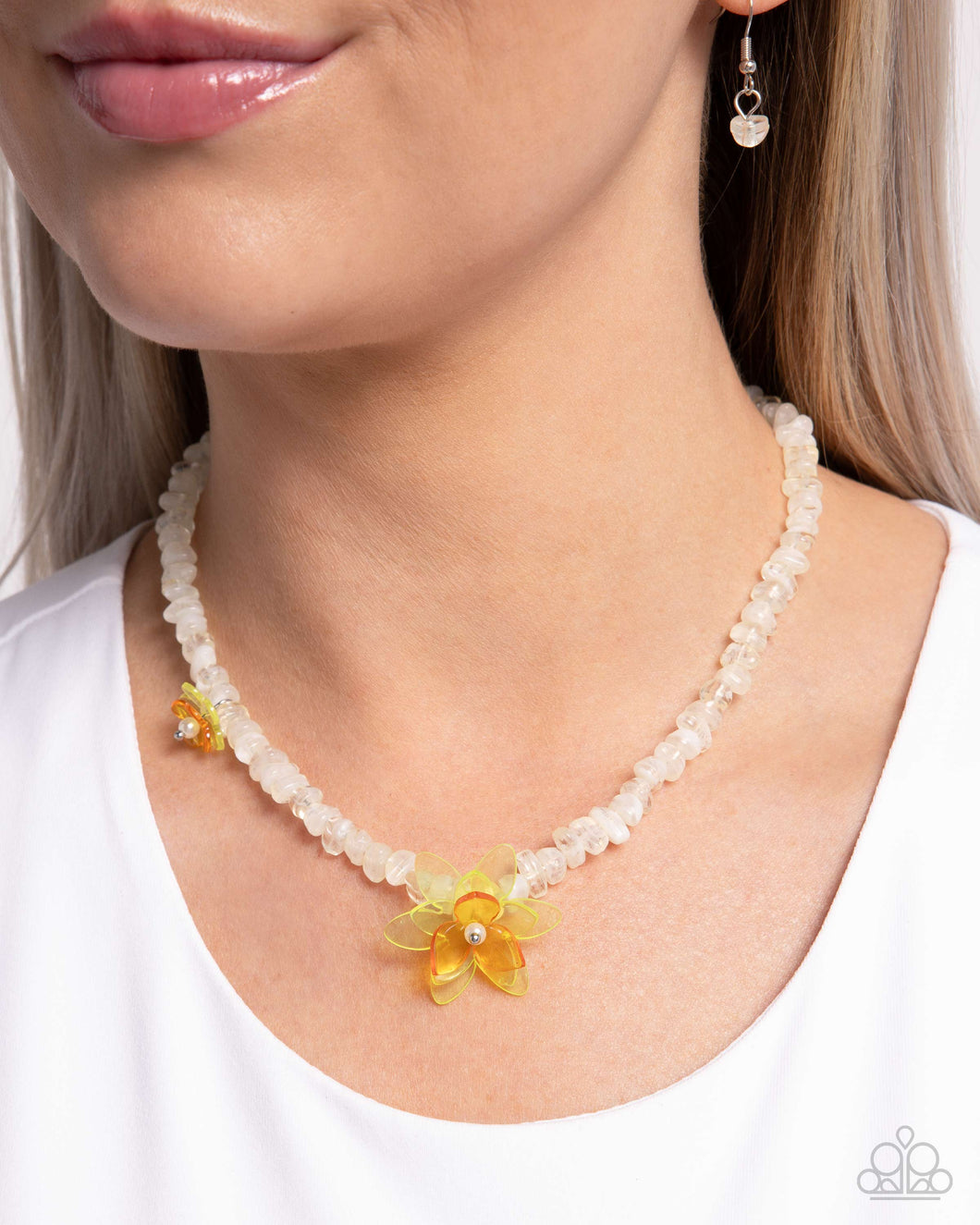 Malibu Master - Yellow Necklace - Paparazzi Accessories