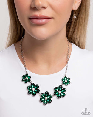 Whimsical Way - Green Necklace - Paparazzi Accessories