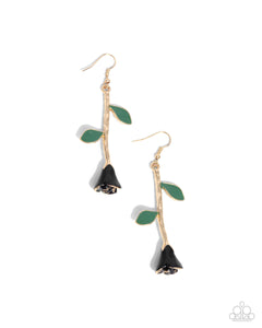 rose-reality-black-earrings-paparazzi-accessories