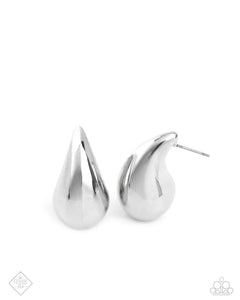 raindrop-reveal-silver-post earrings-paparazzi-accessories