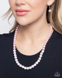 Beautiful Boutique - Pink Necklace - Paparazzi Accessories