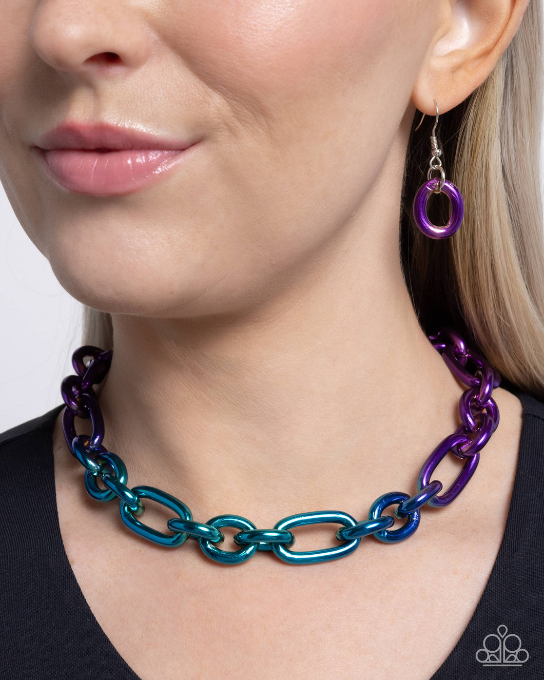 Nuanced Nightlife - Purple Necklace - Paparazzi Accessories