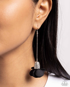 Drop Dead Dazzle - Black Earrings - Paparazzi Accessories