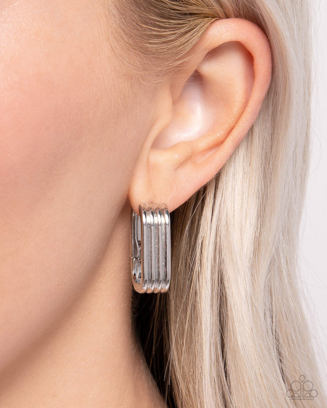 Vendetta Vanity - Silver Earrings - Paparazzi Accessories