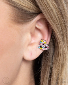 As Far As It GLOWS - Multi Post Earrings - Paparazzi Accessories