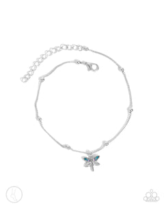 dainty-dragonfly-blue-anklet-paparazzi-accessories