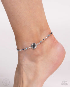 Florida Freestyle - Blue Anklet - Paparazzi Accessories