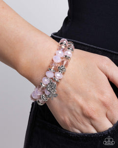 Beauty Contest - Pink Bracelet - Paparazzi Accessories