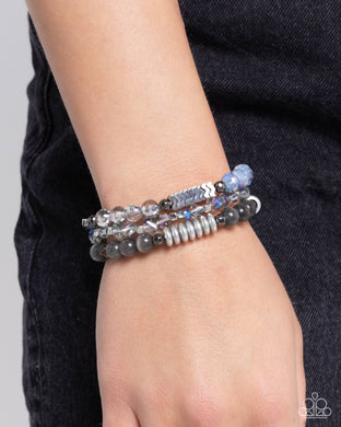 Attention Seeker - Silver Bracelet - Paparazzi Accessories