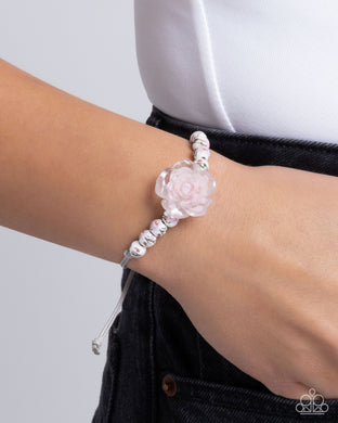 Ceramic Chic - Pink Bracelet - Paparazzi Accessories