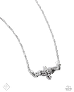 eagle-exception-silver-necklace-paparazzi-accessories