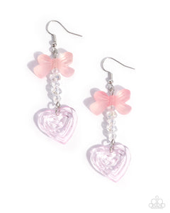 feminine-freefall-pink-earrings-paparazzi-accessories