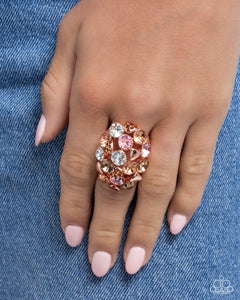 Piquant Persuasion - Copper Ring - Paparazzi Accessories