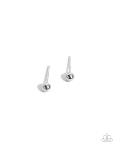 stainless-sass-silver-post earrings-paparazzi-accessories