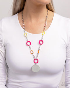 Popularity Contest - Pink Necklace - Paparazzi Accessories