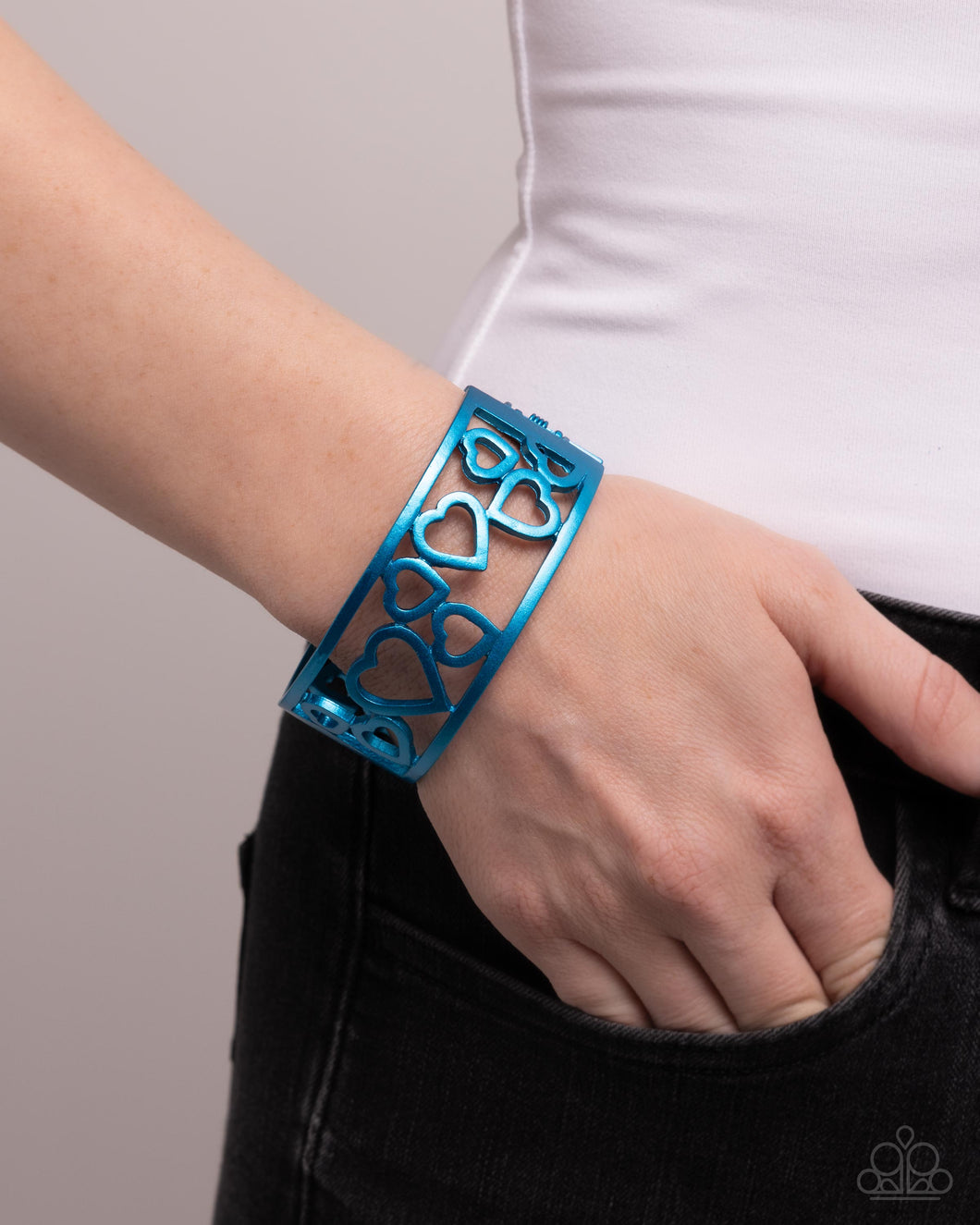 Steal Your Heart - Blue Bracelet - Paparazzi Accessories