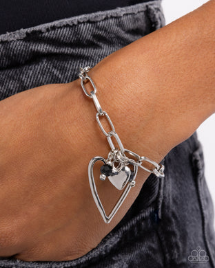 Emotional Eloquence - Black Bracelet - Paparazzi Accessories