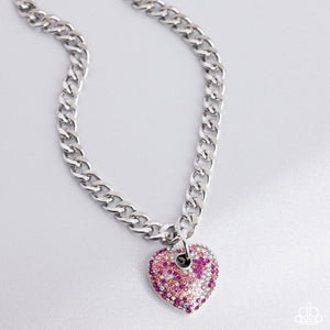 Ardent Affection - Pink Necklace - Paparazzi Accessories