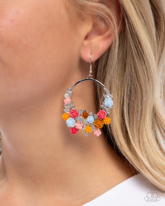 Exceptional Ease - Multi Earrings - Paparazzi Accessories