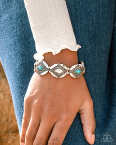 Elemental Example - Blue Bracelet - Paparazzi Accessories