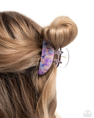 Pastel Pattern - Hair Accessory Hair Clip - Paparazzi Accessories