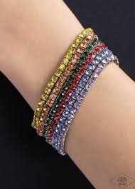 Rock Candy Range - Multi Bracelet - Paparazzi Accessories