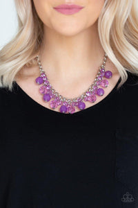 Fiesta Fabulous - Purple Necklace - Paparazzi Accessories - Sassysblingandthings